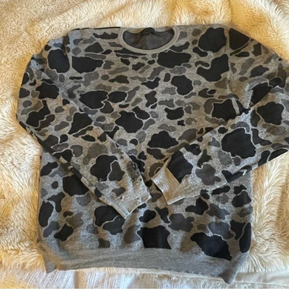 Burberry Camouflage Cashmere Sweater - Picture 3 of 10